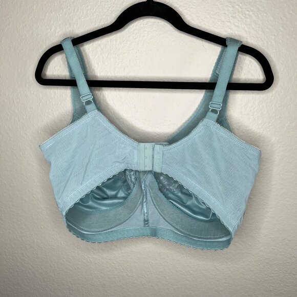 Glamorise MagicLift Original Support Bra Glacier Blue 40H Wirefree 1000 - Picture 6 of 9